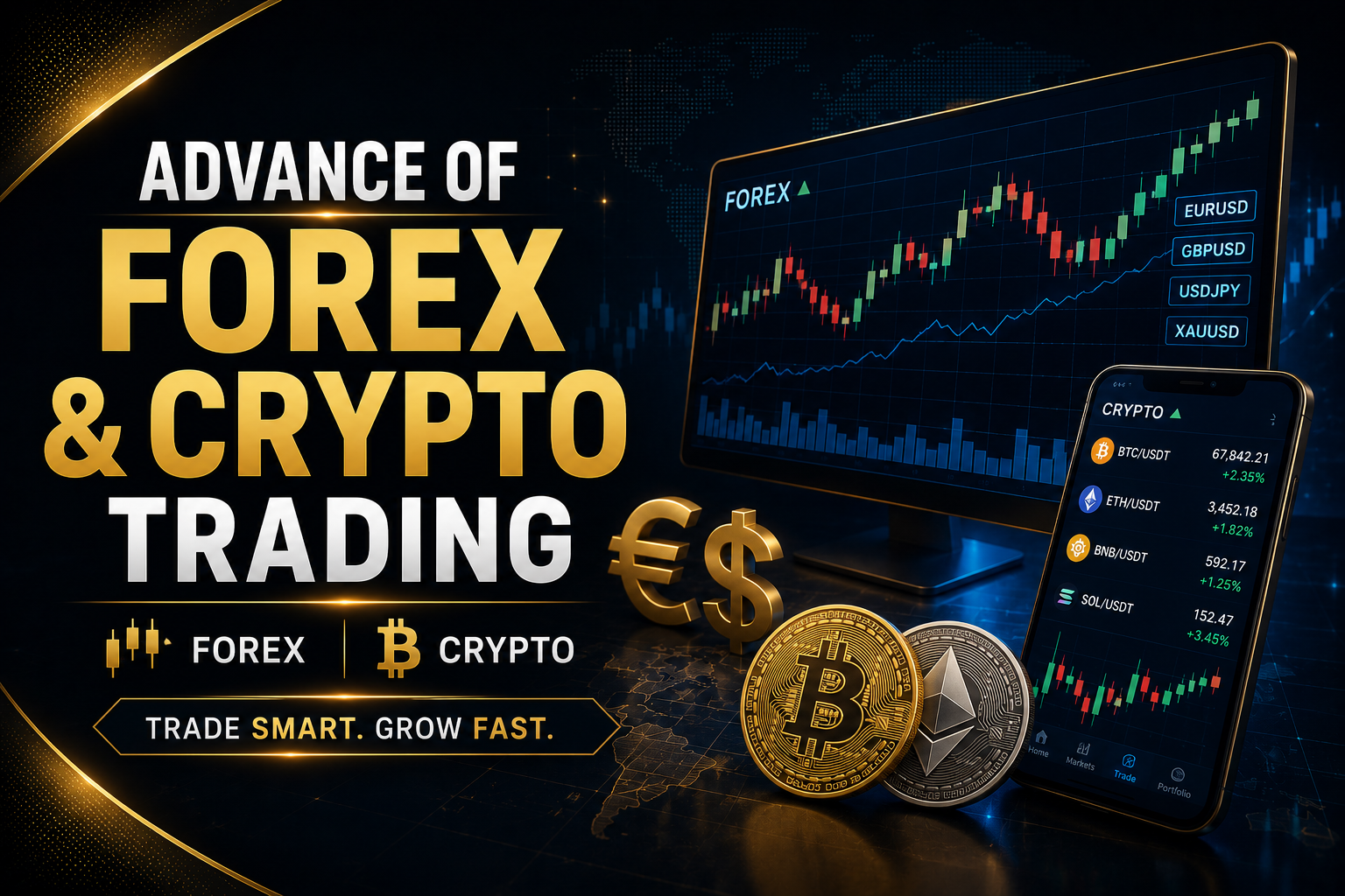 Advance of Forex & Crypto Trading